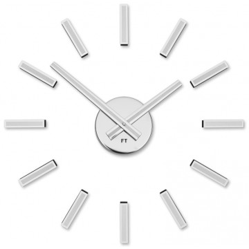 Dizajnové nalepovacie hodiny Future Time FT9400WH Modular white 40cm Dizajnové nalepovacie hodiny Future Time FT9400WH Modular white 40cm